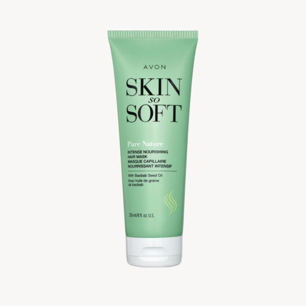 Avon Skin So Soft Pure Nature Intense Nourishing Hair Mask 8 oz
